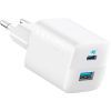 Зарядное устройство Anker PowerPort 323 33W USB-C + USB-C White (A2331G21)