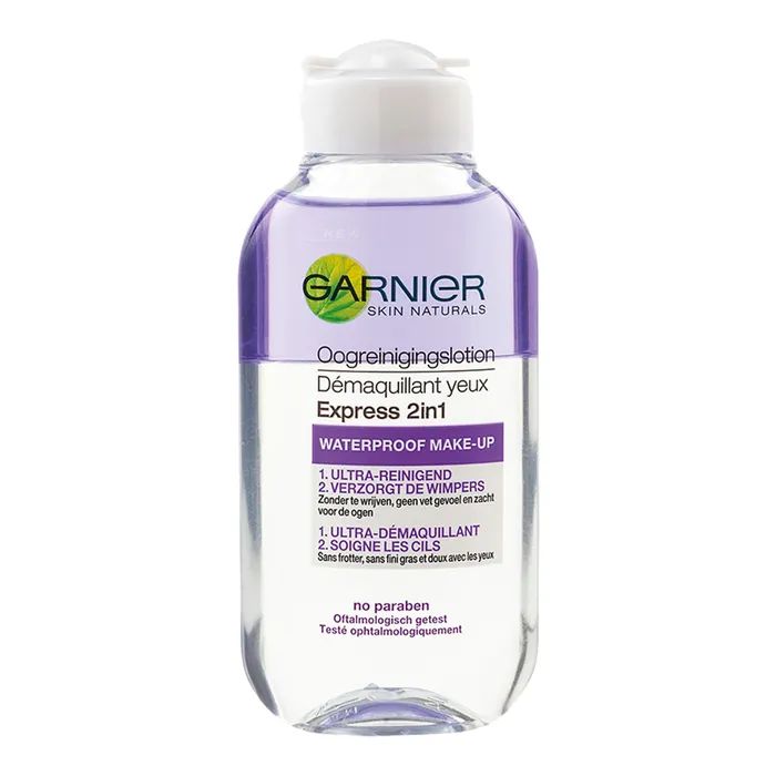 Средство для снятия макияжа Garnier Skin Naturals 2 в 1 Экспресс-средство для снятия макияжа с глаз 125 мл (3600541361331)