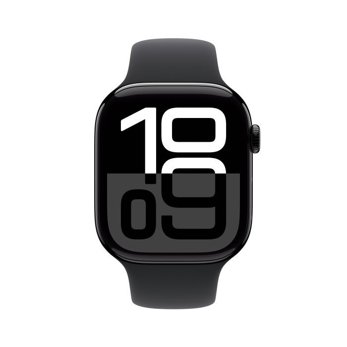 Смарт-годинник Apple Watch Series 10 GPS + Cellular 42mm Natural Titanium Case with Stone Grey Sport Band - S/M (MWXD3QH/A) зображення 2