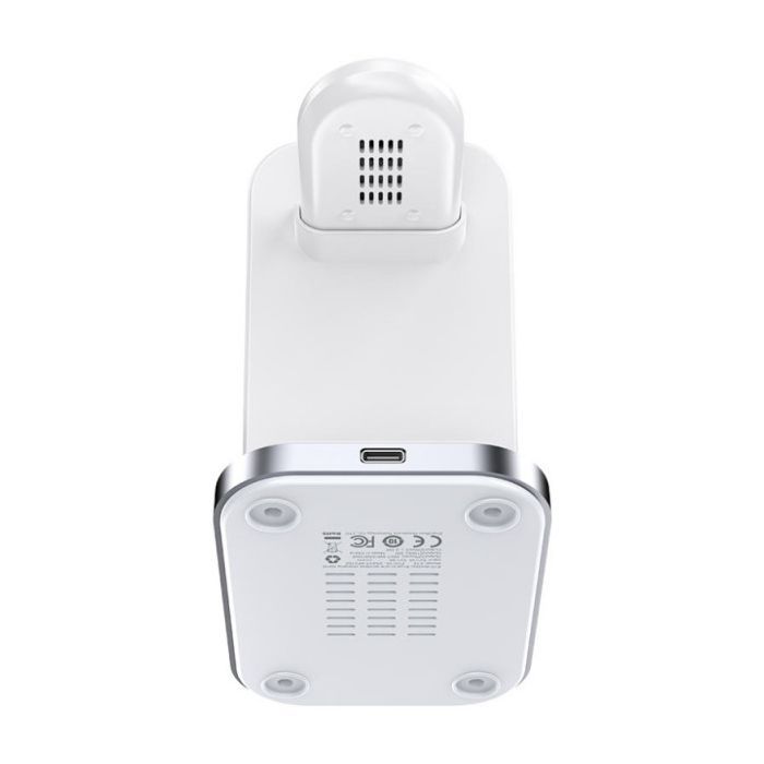 Зарядний пристрій Acefast E15 Wireless QI 3in1 15W Black (6974316281986) зображення 3