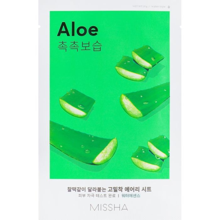 Маска для обличчя Missha Airy Fit Aloe Sheet Mask 19 г (8809747963751)