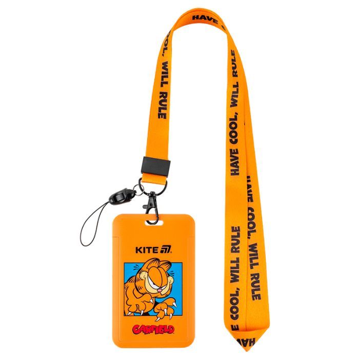 Бейдж Kite слайдер Garfield, оранжевый (GF25-450)