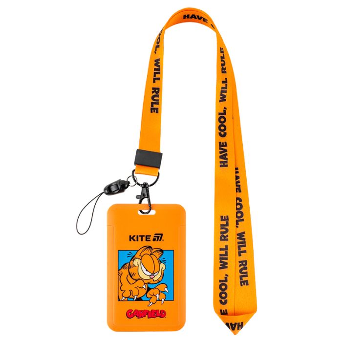 Бейдж Kite слайдер Garfield, оранжевый (GF25-450)
