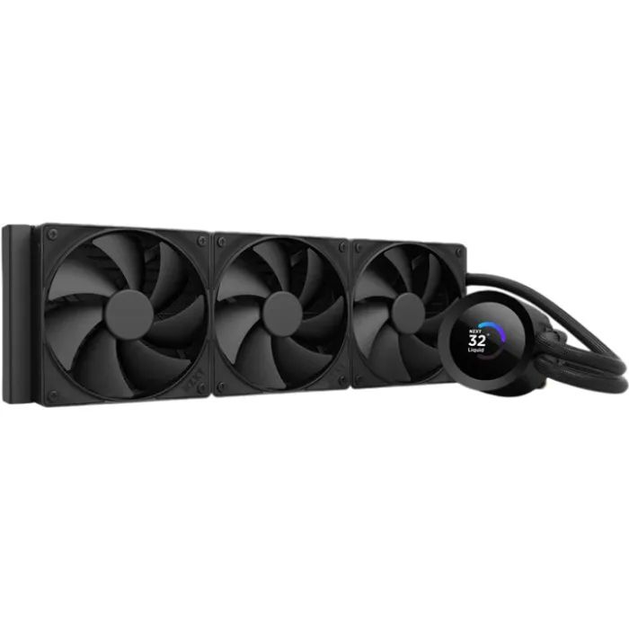 Система жидкостного охлаждения NZXT Kraken Plus V2 360mm AIO liquid cooler w/Displ (RL-KN360-B2)