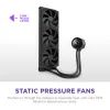 Система жидкостного охлаждения NZXT Kraken Plus V2 360mm AIO liquid cooler w/Displ (RL-KN360-B2) изображение 3