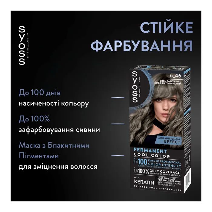 Фарба для волосся Syoss BL Permanent Coloration 3-89 - Кавова бронза (9000101732207) зображення 3