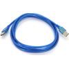 Дата кабель USB 2.0 AM/AM 1.5m ferrite blue Ritar (YT-AM/AM-1.5TBL)