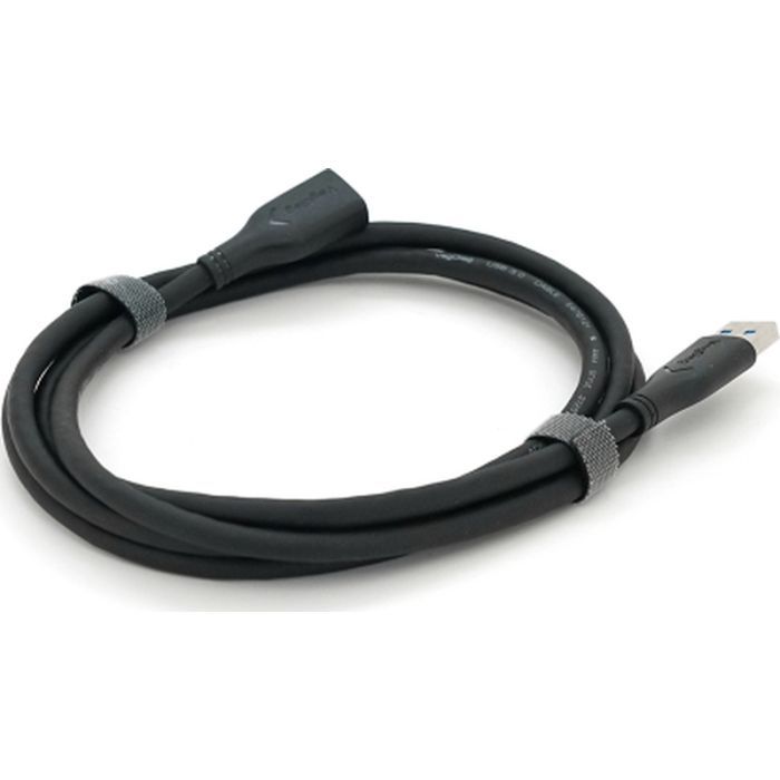 Дата кабель USB 3.0 AM/AF 1.5m black VEGGIEG (YT-3.0AM\AF-1.5BL) изображение 2