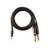 Інсертний кабель D'Addario Custom Series 1/8" to Dual 1/4" Audio Cable (1.8m) (PW-MPTS-06) зображення 5