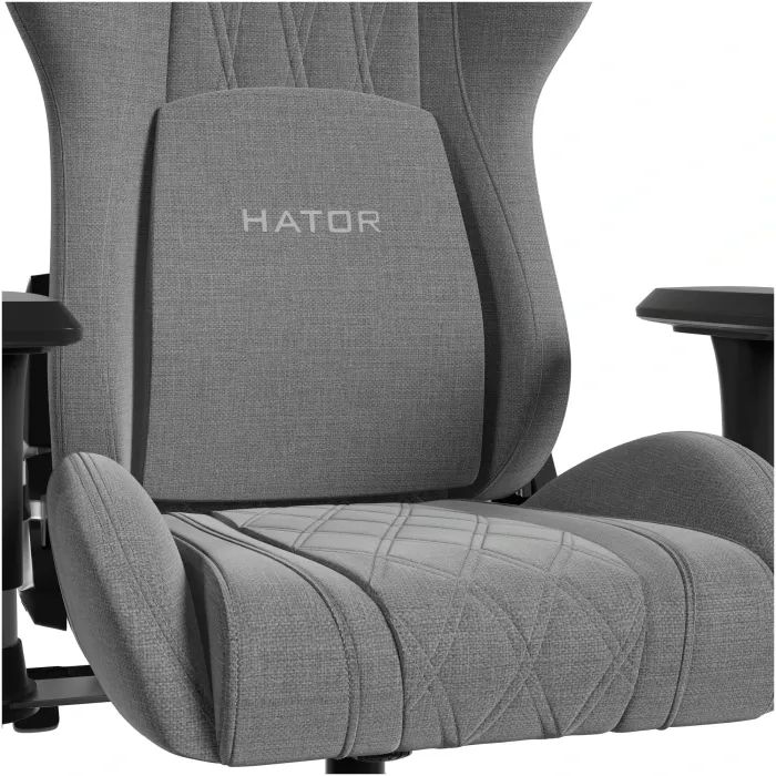 Крісло ігрове Hator Darkside 3M Fabric Grey (HTC3016M) зображення 8