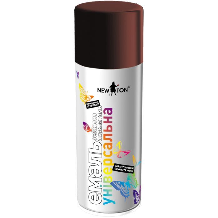 Аерозольна фарба для автомобіля New Ton універсальна 3005 т.вишнева, аер. 400 мл (000000208)