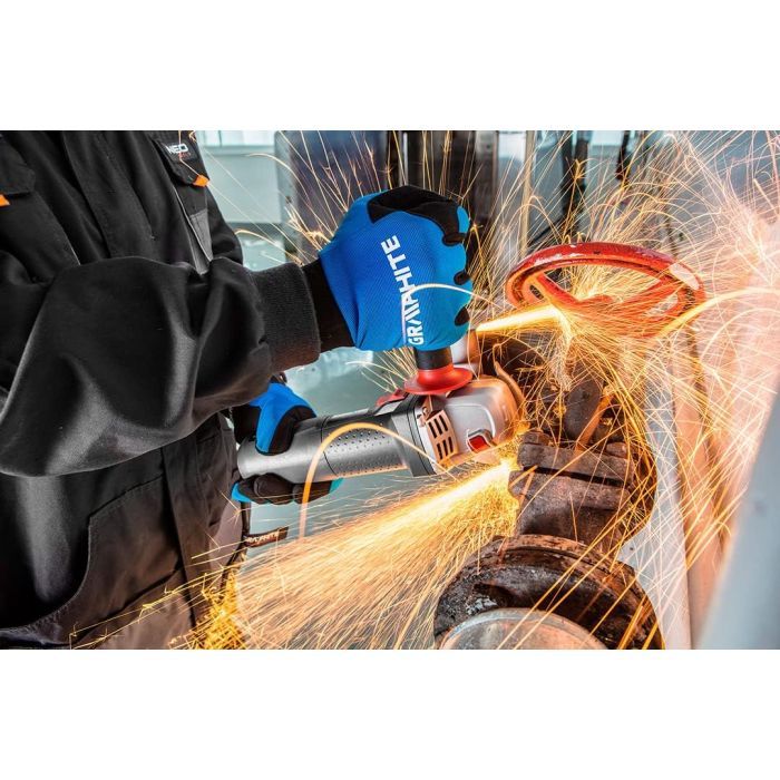 Шлифовальная машина Graphite 125мм, 1100W, 11000об/мин, 2.7кг (59G110) изображение 3