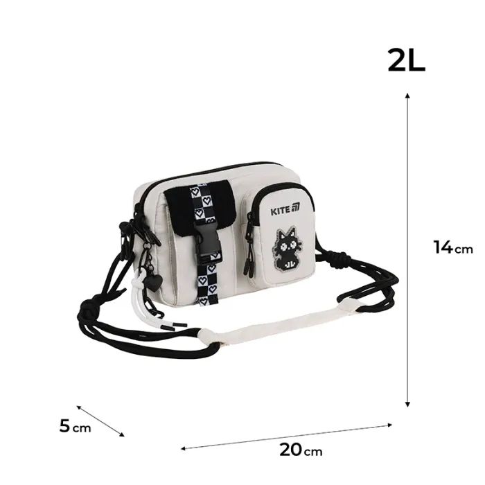 Сумка дитяча Kite Education teens 2522-1 крос-боді (K25-2522-1) зображення 5