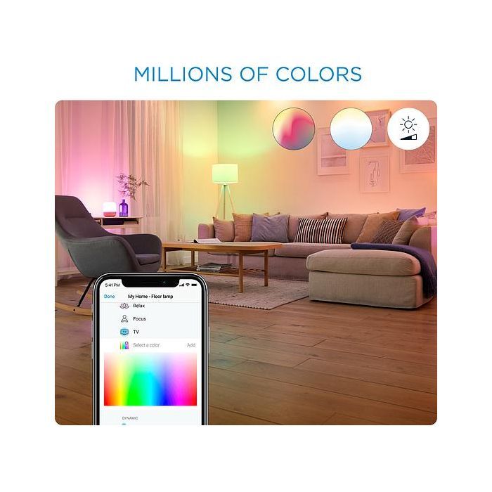 Светодиодная лента WiZ LED 2700-6500K 1600Lm 2.0m RGB (929002524801) изображение 10