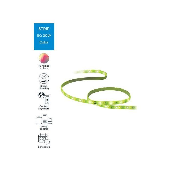 Светодиодная лента WiZ LED 2700-6500K 1600Lm 2.0m RGB (929002524801) изображение 16