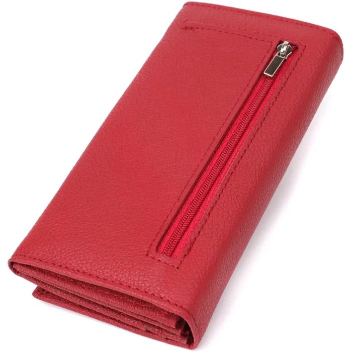 Гаманець ST Leather З натуральної шкіри Червоний (23087) зображення 2