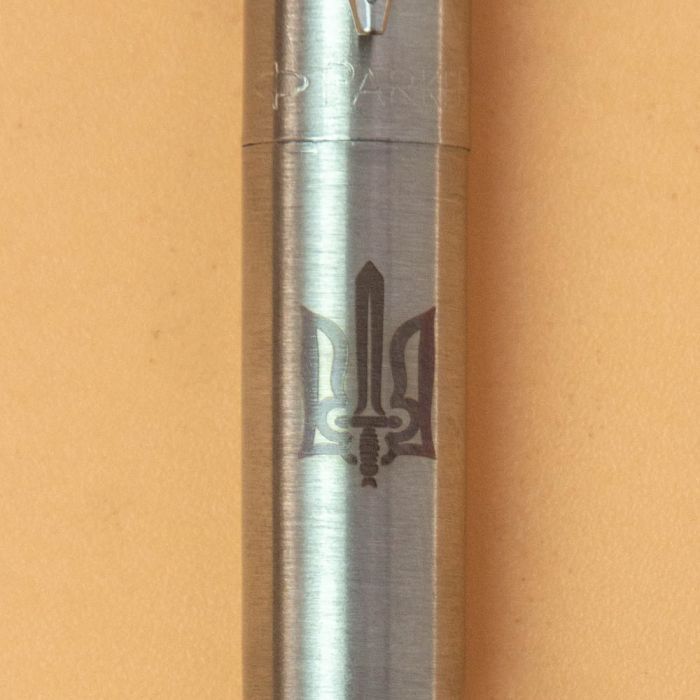 Ручка шариковая Parker JOTTER 17 UKRAINE SS CT BP Трезубец ОУН (глад.) (16132_T030t) изображение 2