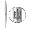 Ручка шариковая Parker JOTTER 17 UKRAINE SS CT BP Трезубец ОУН (глад.) (16132_T030t)