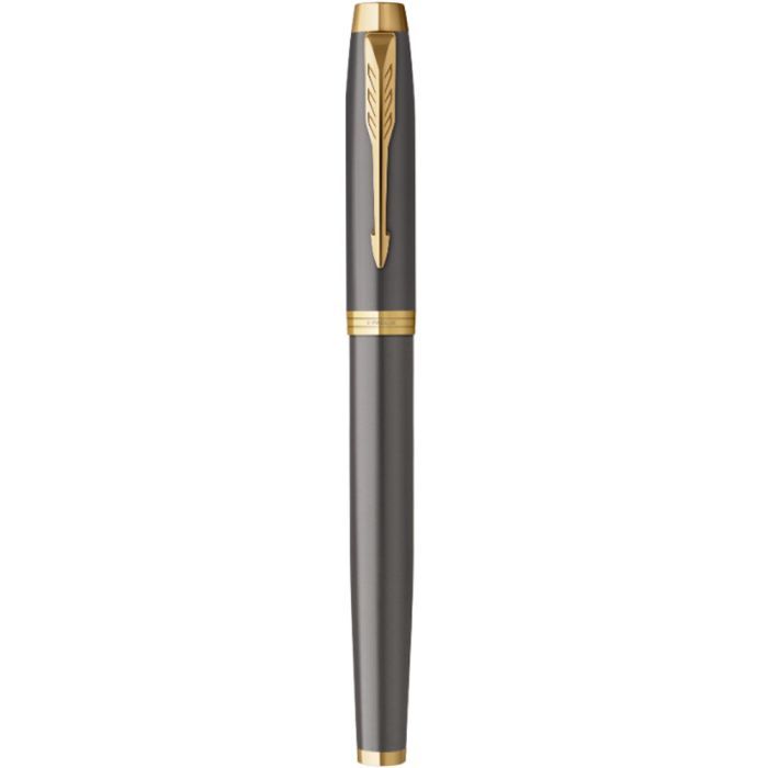 Ручка пір'яна Parker IM 17 Grey Lacquer GT  FP F (21 111) зображення 2