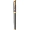 Ручка пір'яна Parker IM 17 Grey Lacquer GT  FP F (21 111) зображення 2