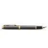 Ручка пір'яна Parker IM 17 Grey Lacquer GT  FP F (21 111) зображення 4