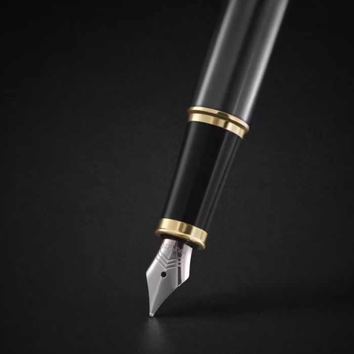 Ручка пір'яна Parker IM 17 Grey Lacquer GT  FP F (21 111) зображення 8