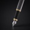 Ручка пір'яна Parker IM 17 Grey Lacquer GT  FP F (21 111) зображення 8