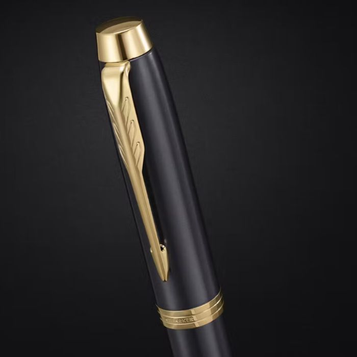 Ручка пір'яна Parker IM 17 Grey Lacquer GT  FP F (21 111) зображення 9