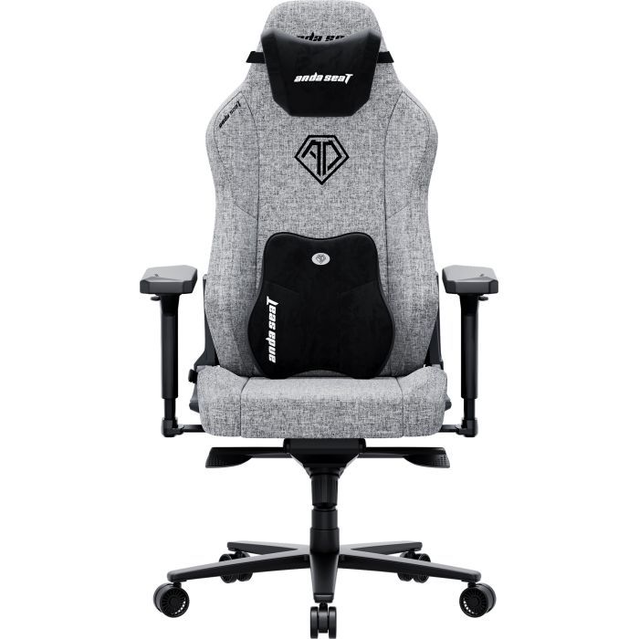 Кресло игровое AndaSeat Phantom 3 Fabric Size XL Gray (AD18XL-52-G-F-G01)