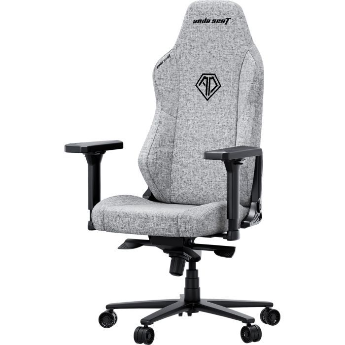Кресло игровое AndaSeat Phantom 3 Fabric Size XL Gray (AD18XL-52-G-F-G01) изображение 3