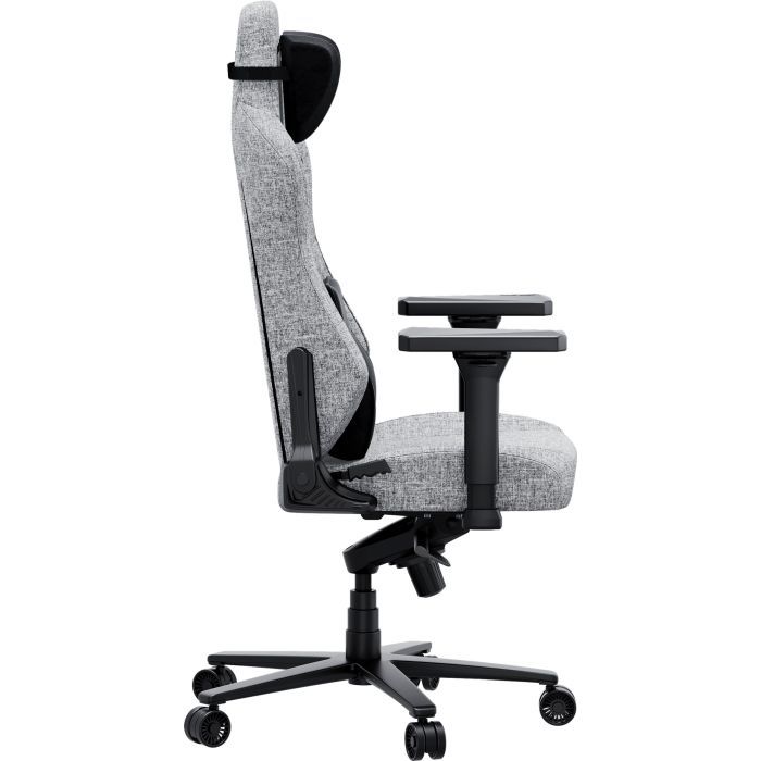 Кресло игровое AndaSeat Phantom 3 Fabric Size XL Gray (AD18XL-52-G-F-G01) изображение 5