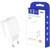 Зарядное устройство Denmen USB-C PD20W 3.6A white (DM-DC06-WH) изображение 4