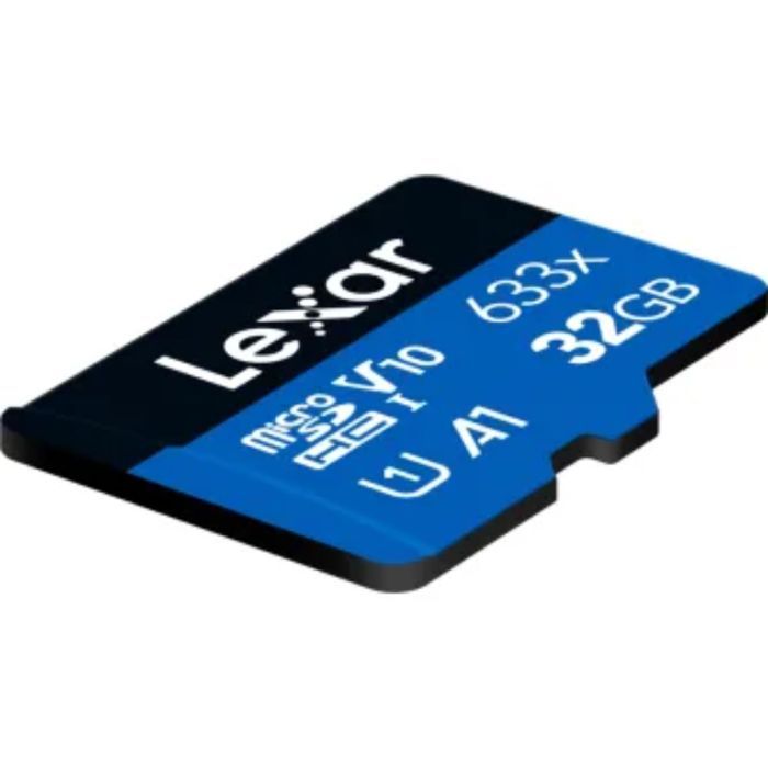 Карта пам'яті Lexar 32GB microSDXC class 10 UHS-I V10 A1 High Performance 633x (LMS0633032G-BNNNG) зображення 3