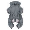 Дождевик для животных WAUDOG Clothes водонепроницаемый L50 серый (199011) изображение 2