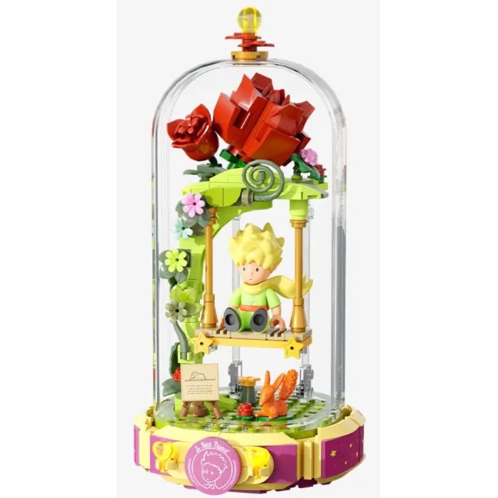 Конструктор Pantasy Le Petit Prince Серия Вечность-качели Роза (86322)