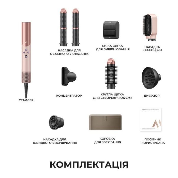 Стайлер MOVA Master 10 Sakura Pink (AMMA10 Sakura Pink) изображение 6