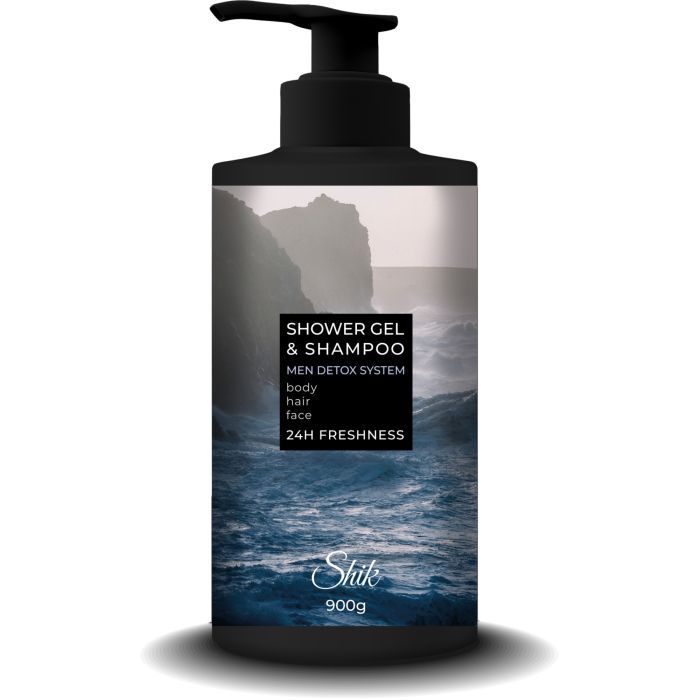 Гель для душу Shik Men Detox System Shower Gel & Shampoo 400 г (4823107607141)