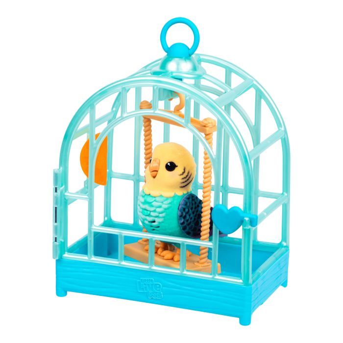 Интерактивная игрушка Little Live Pets Волнистый попугайчик Инди в клетке (26691) изображение 9