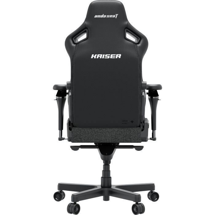 Кресло игровое Anda Seat Kaiser 4 V2 Fabric Size XL Carbon Black (AD12YDDC-XLL-20-B-CF-03) изображение 6