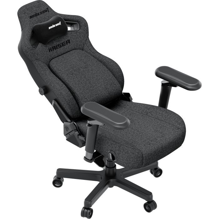 Кресло игровое Anda Seat Kaiser 4 V2 Fabric Size XL Carbon Black (AD12YDDC-XLL-20-B-CF-03) изображение 7