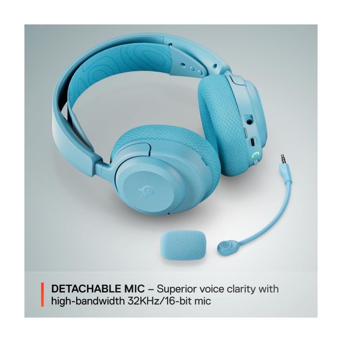 Навушники SteelSeries Arctis Nova 3P Wireless MultiPlatform White (61687) зображення 10