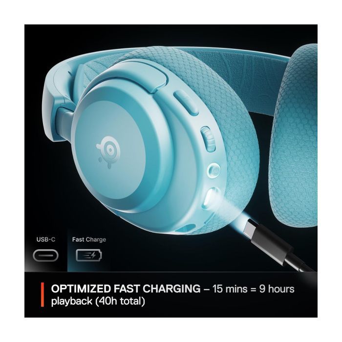 Навушники SteelSeries Arctis Nova 3P Wireless MultiPlatform White (61687) зображення 8