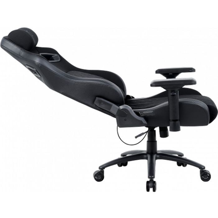 Кресло игровое GT Racer X-7341 Black (X-7341 Fabric Black) изображение 4