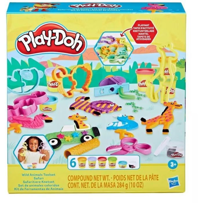 Набор для творчества Hasbro Play-Doh Сафарі (F7213)