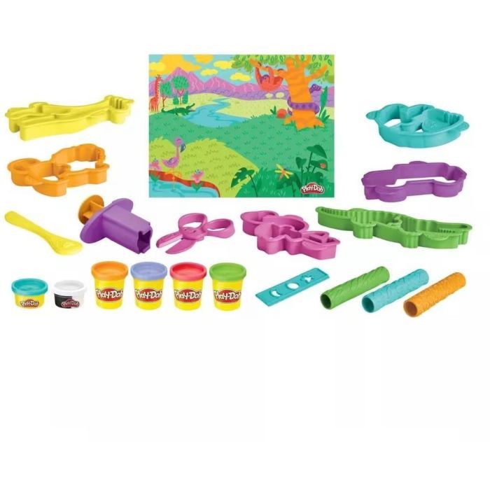 Набор для творчества Hasbro Play-Doh Сафарі (F7213) изображение 2