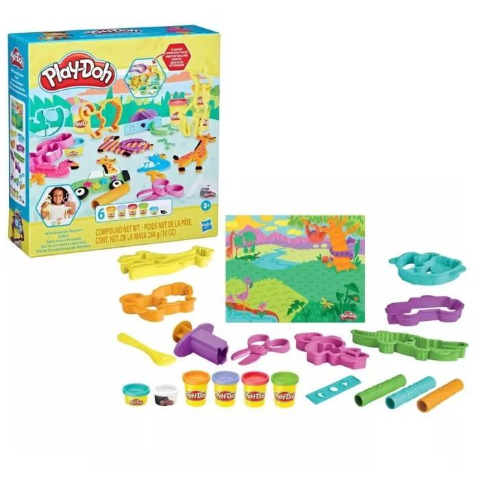 Набор для творчества Hasbro Play-Doh Сафарі (F7213) изображение 3