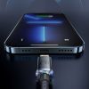 Дата кабель USB 2.0 AM to Lightning 2.0m 2.4A purple Baseus (CAJY000105) изображение 7
