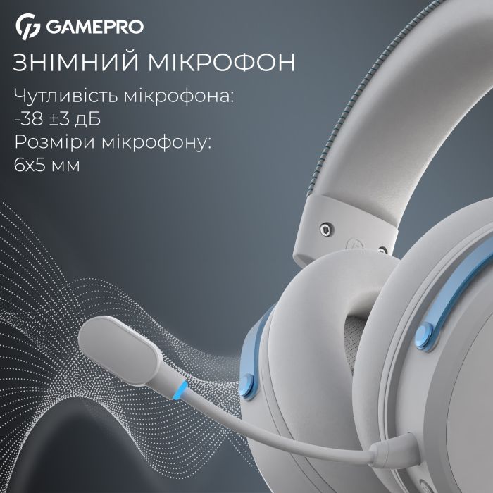 Наушники GamePro Asgard Skadi Wireless Black (HSW191B) изображение 9 Наушники GamePro Asgard Skadi Wireless Black (HSW191B) изображение 9