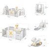 Детский манеж Mealux Forto Grey (KD-C051 Grey / White) изображение 6