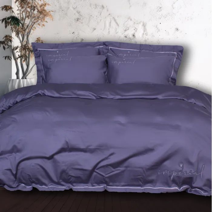 Постельное белье MirSon Сатин Imperial Satin Naples 175х210 двуспальный (2200007298730)